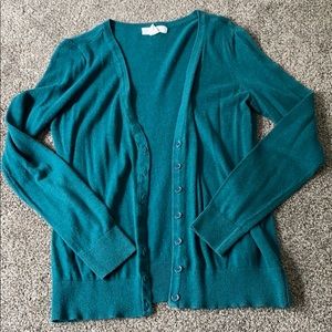 FE21 Teal cardigan